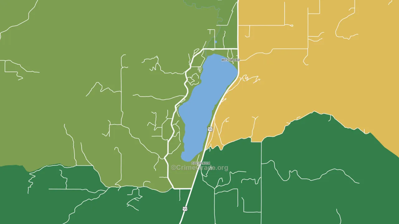 Cocolalla, ID Map of Drug-Related Crime Rates
