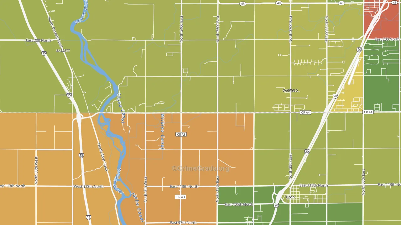 Coltman, ID Map of Drug-Related Crime Rates
