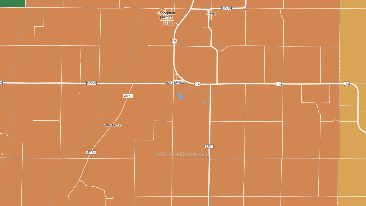 Conception, MO Map of Drug-Related Crime Rates