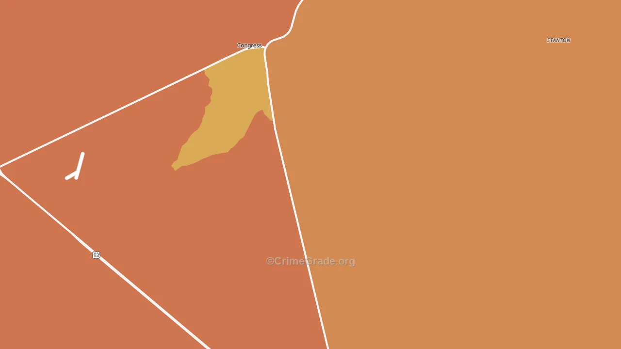 Congress, AZ Map of Drug-Related Crime Rates