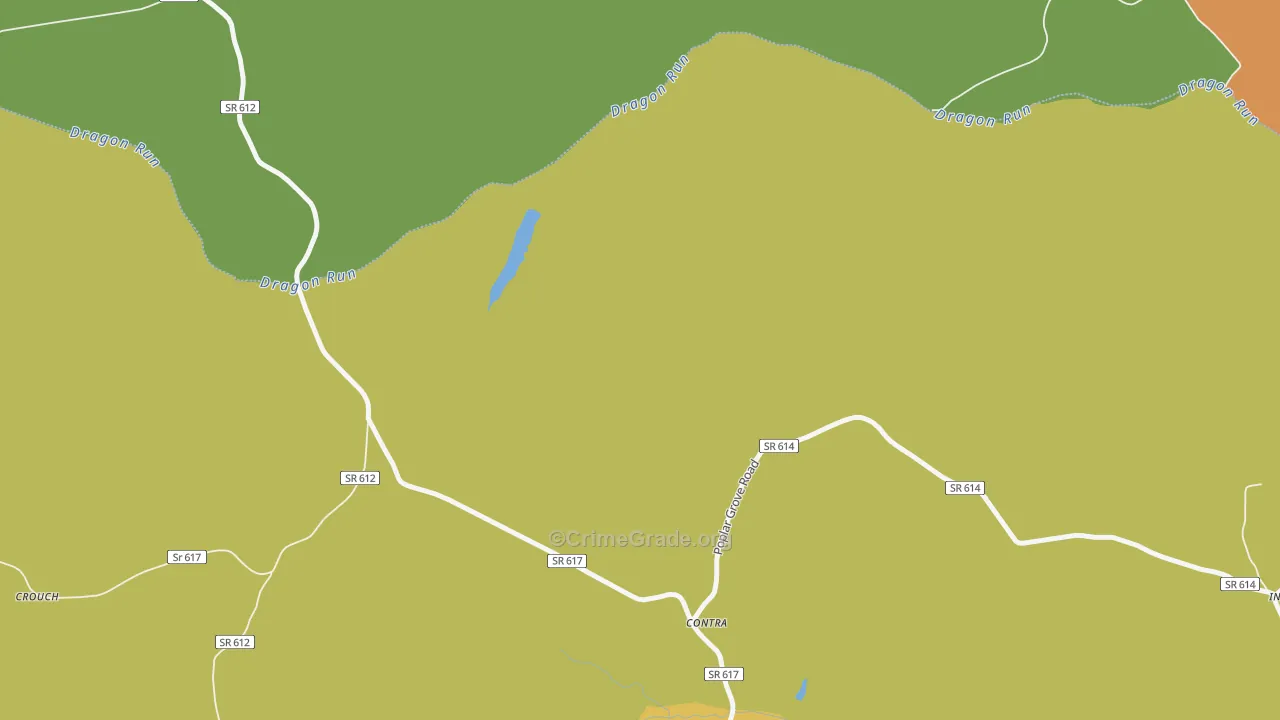 Contra, VA Map of Drug-Related Crime Rates