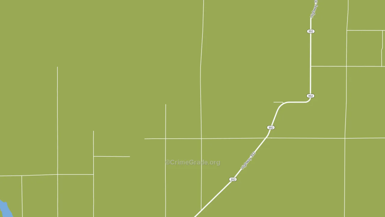 Cornish, CO Map of Drug-Related Crime Rates
