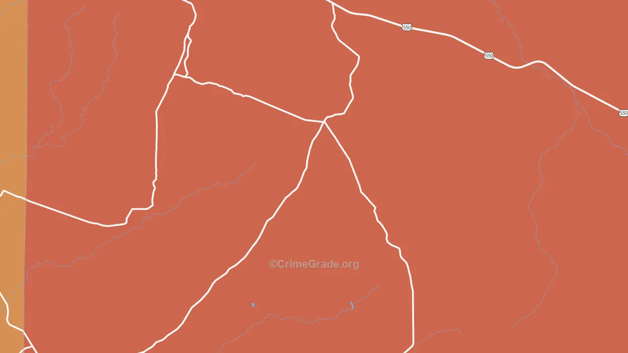 Counselor, NM Map of Drug-Related Crime Rates