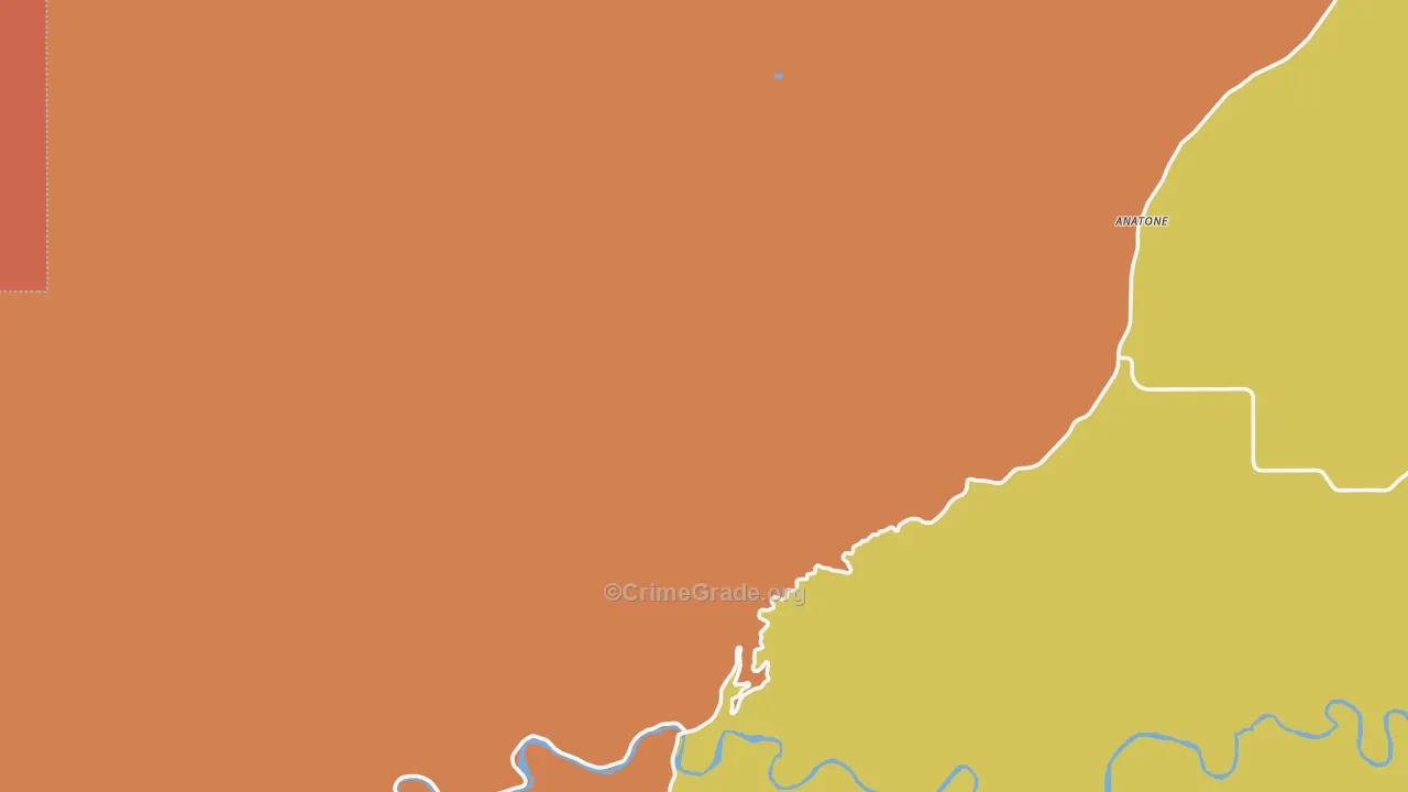 Craige, WA Map of Drug-Related Crime Rates