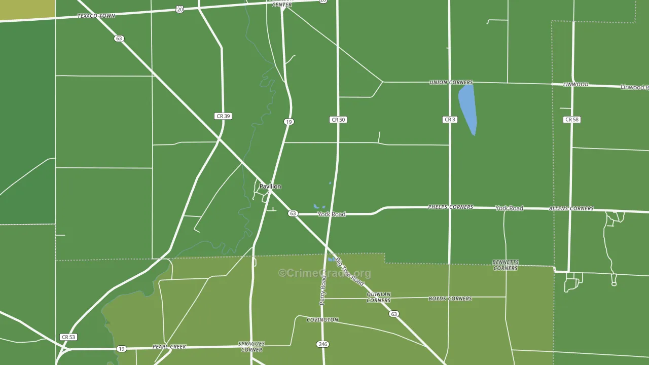 Craigs, NY Map of Drug-Related Crime Rates