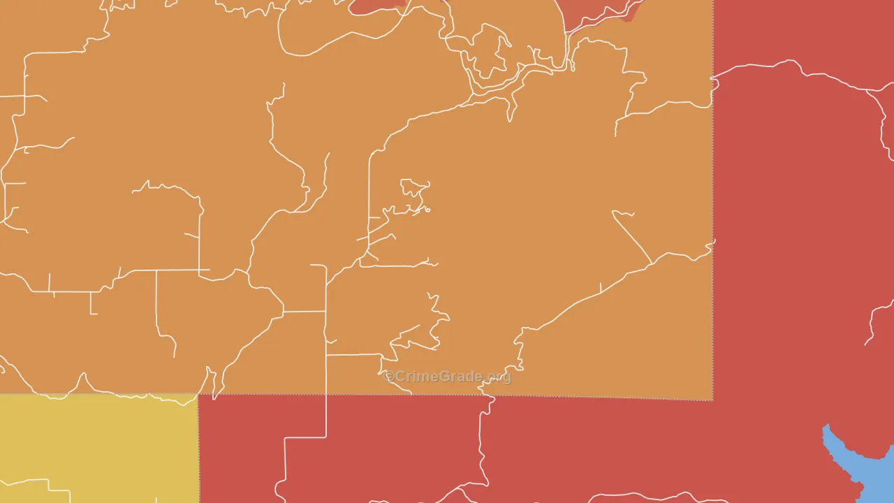 Crescent, ID Map of Drug-Related Crime Rates