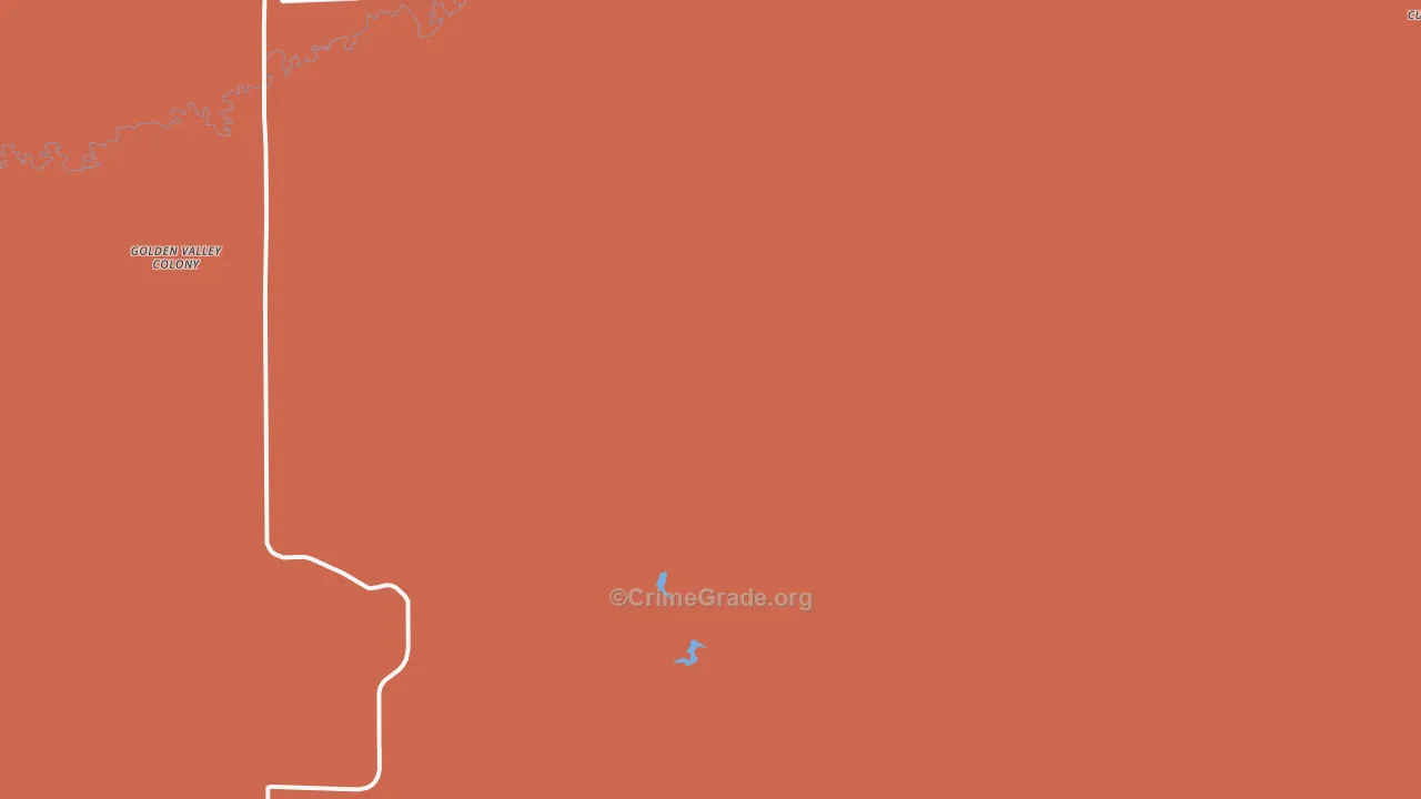Cushman, MT Map of Drug-Related Crime Rates