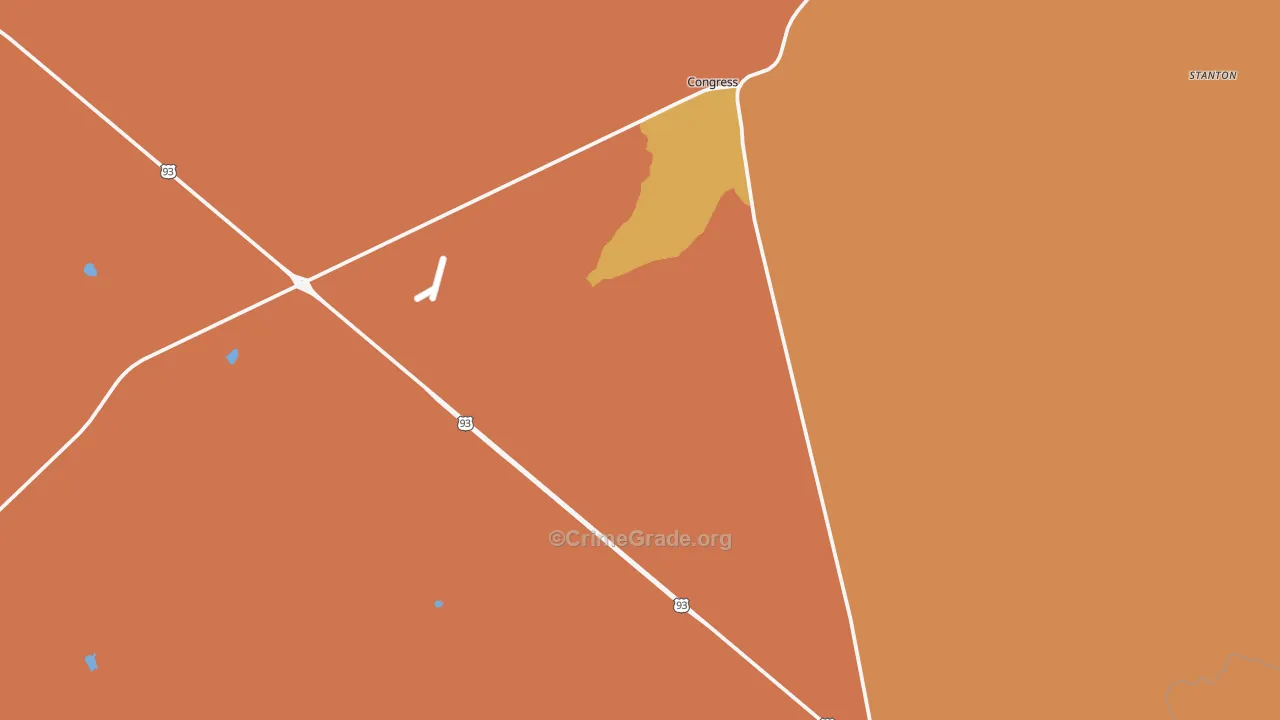 Date, AZ Map of Drug-Related Crime Rates