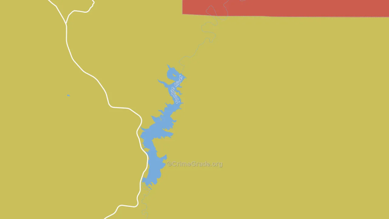 Decker, MT Map of Drug-Related Crime Rates
