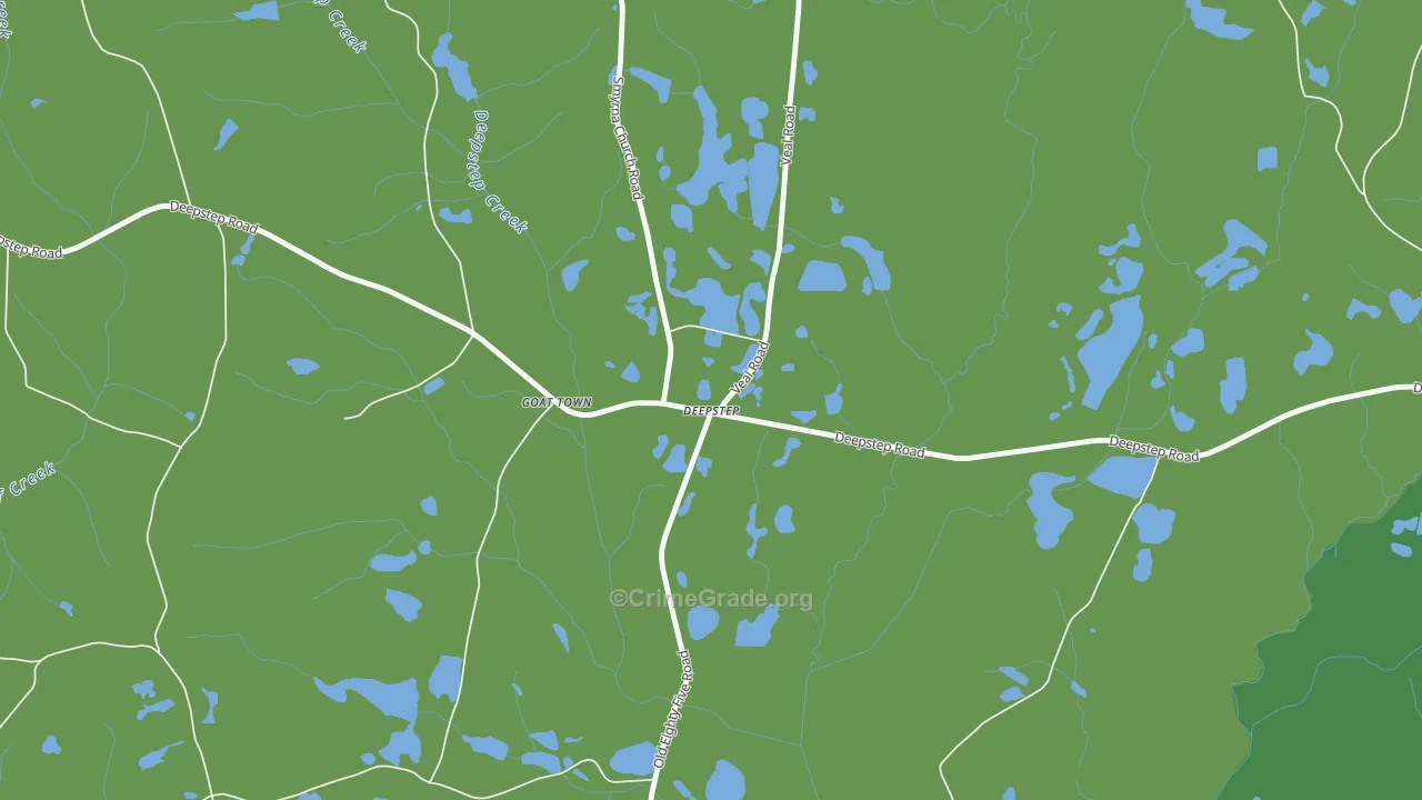 Deepstep, GA Map of Drug-Related Crime Rates