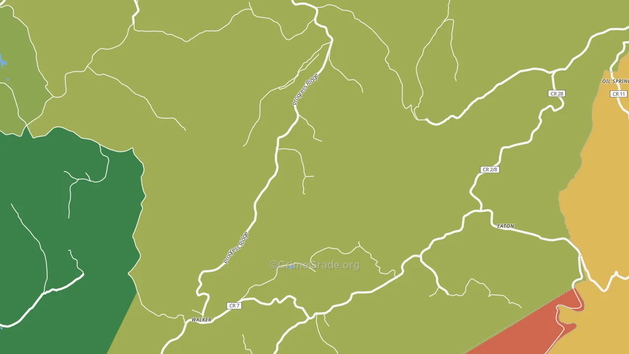 Deerwalk, WV Map of Drug-Related Crime Rates