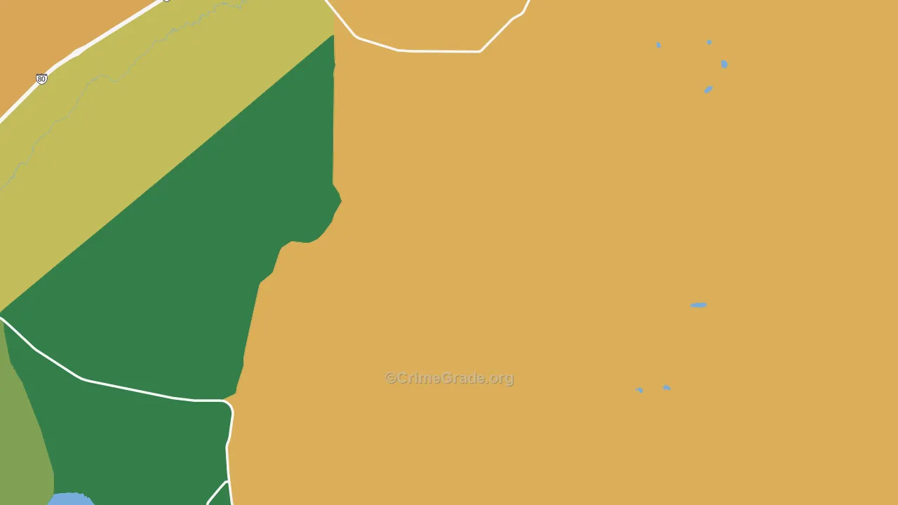 Deeth, NV Map of Drug-Related Crime Rates