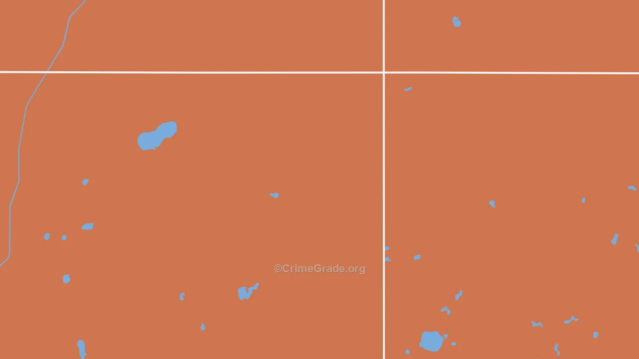 Denhoff, ND Map of Drug-Related Crime Rates