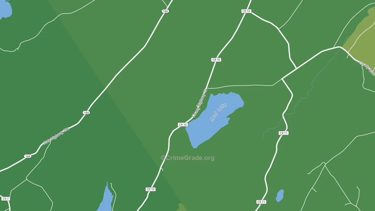 DePeyster, NY Map of Drug-Related Crime Rates