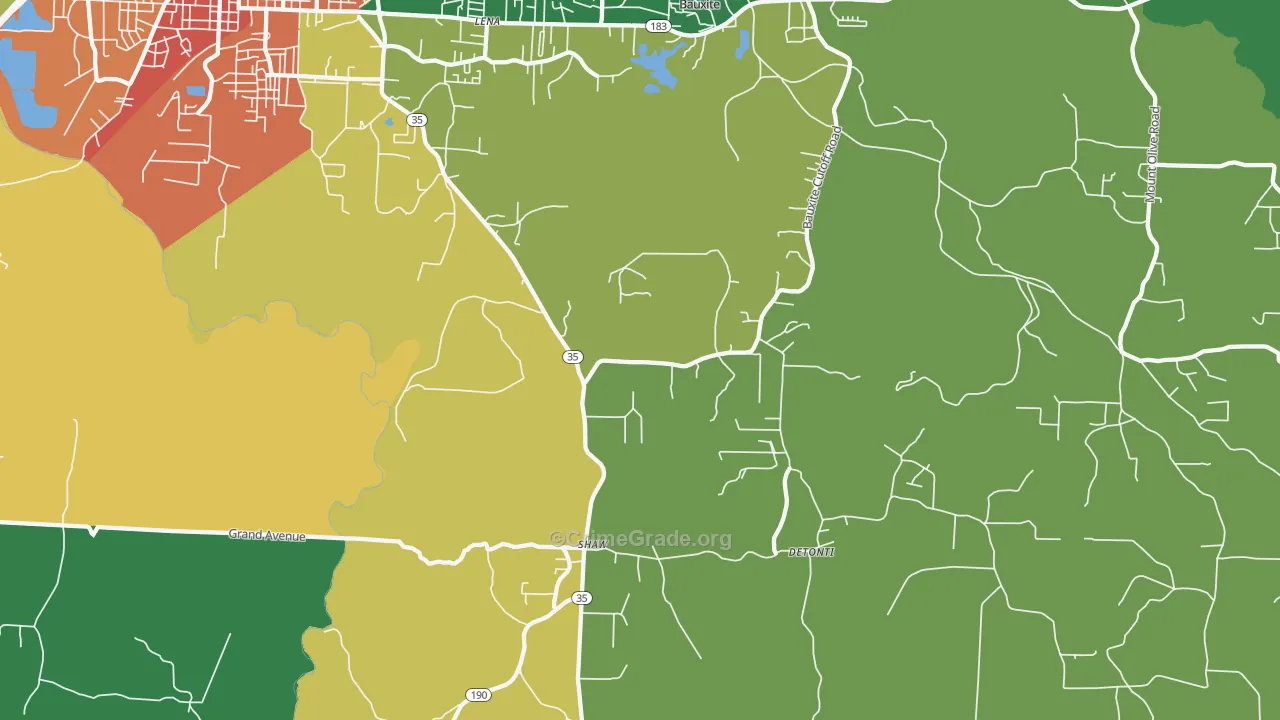 Detonti, AR Map of Drug-Related Crime Rates