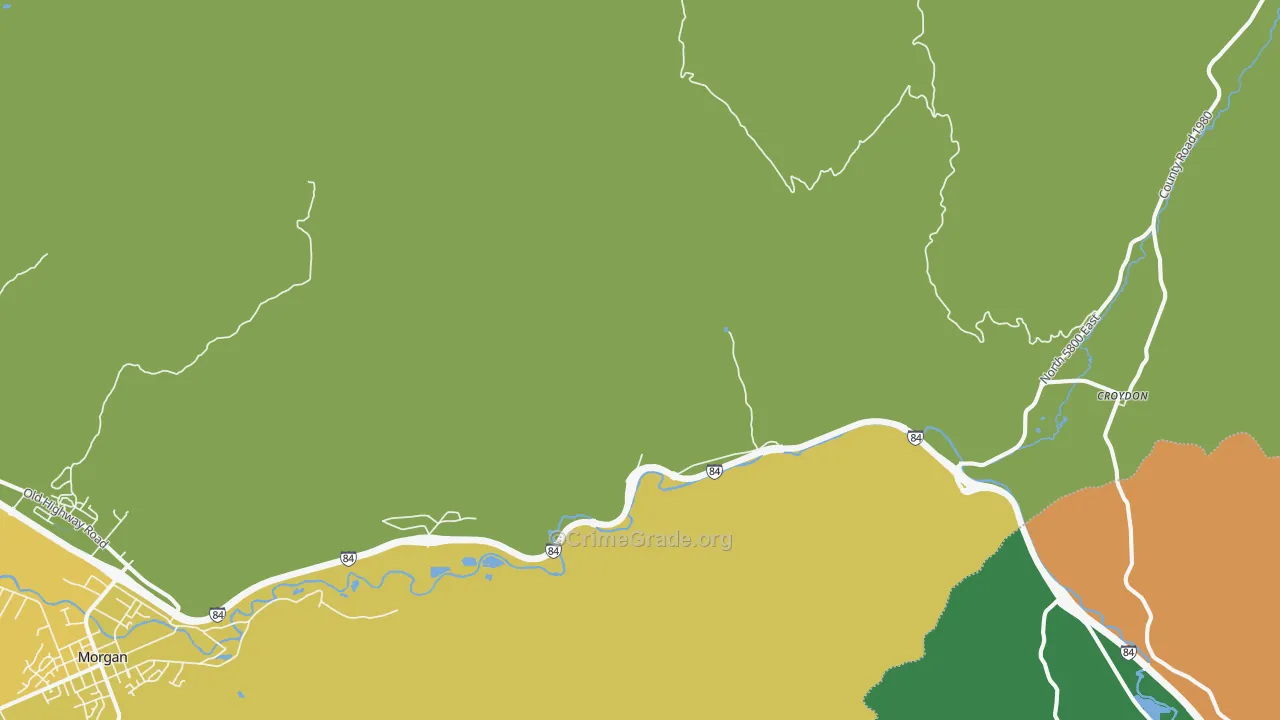 Devils Slide, UT Map of Drug-Related Crime Rates