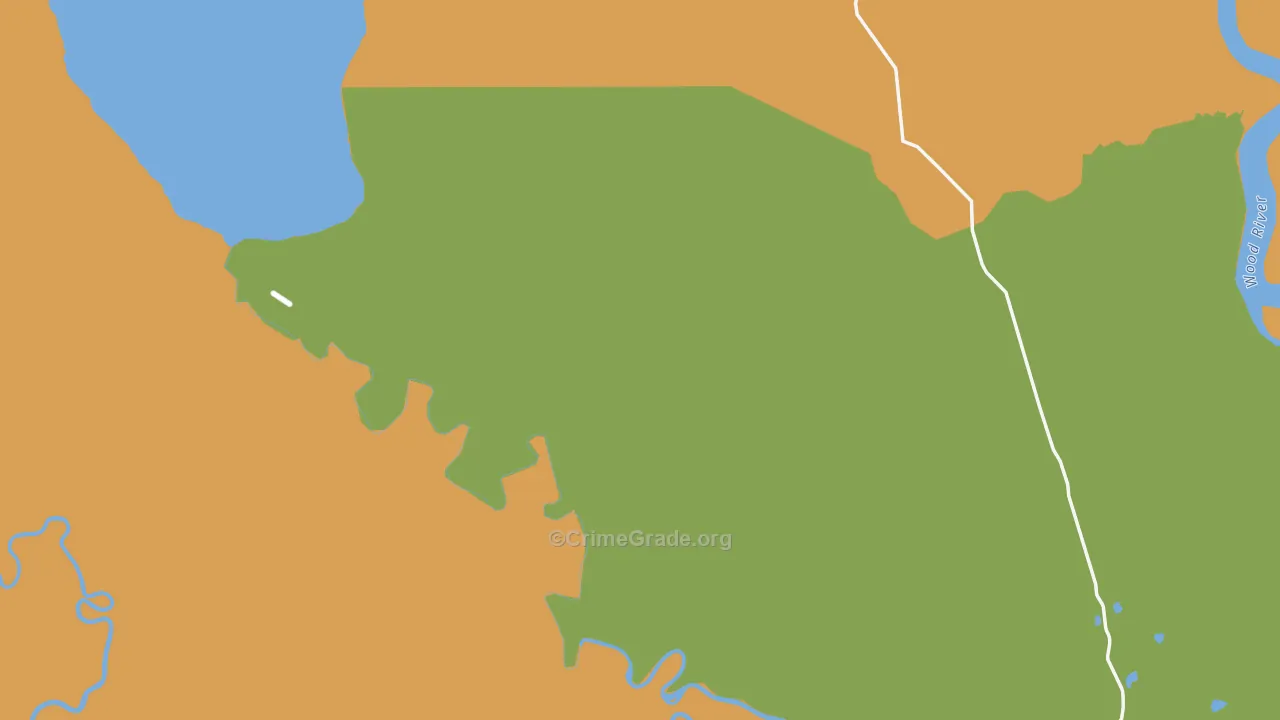 Dillingham Census Area, AK Map of Drug-Related Crime Rates