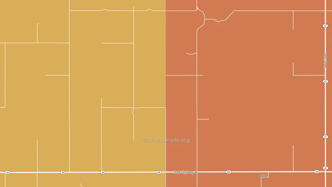 Dixon, SD Map of Drug-Related Crime Rates