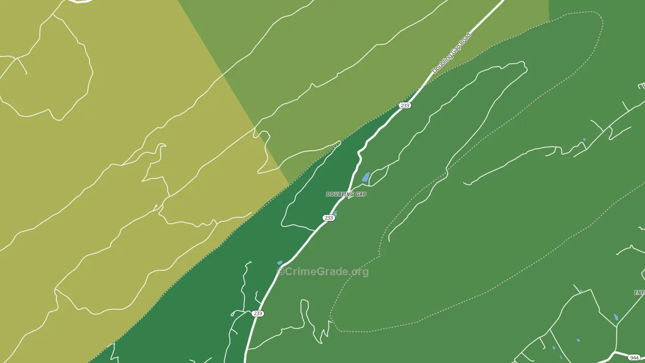 Doubling Gap, PA Map of Drug-Related Crime Rates