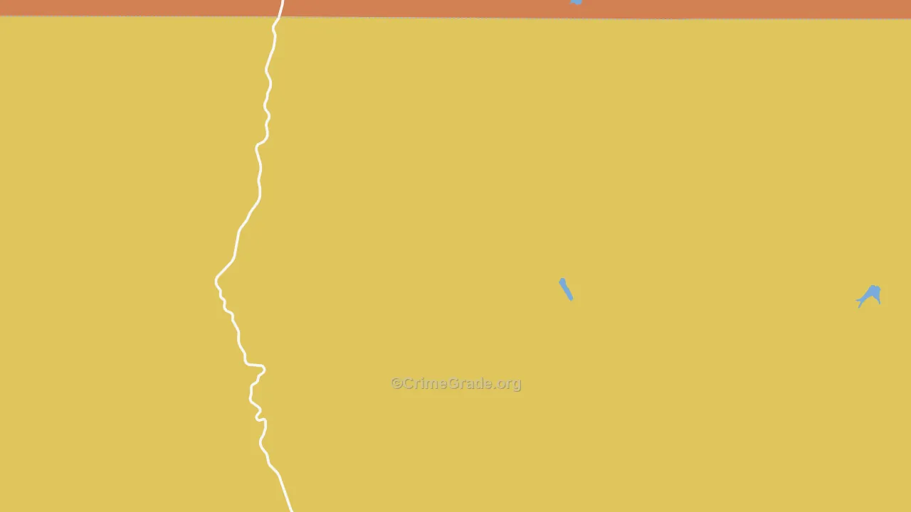 Doyleville, CO Map of Drug-Related Crime Rates
