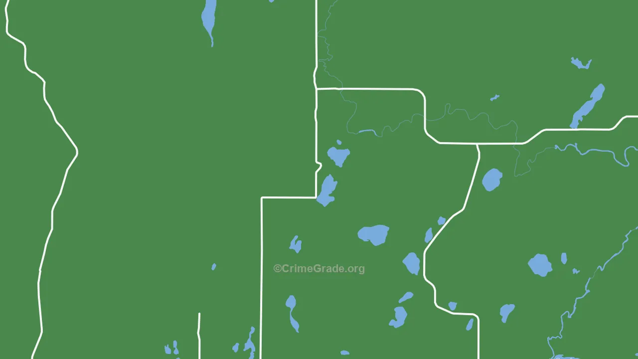 Duxbury, MN Map of Drug-Related Crime Rates