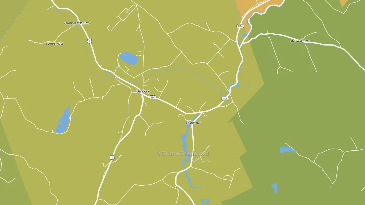 Elmwood, NH Map of Drug-Related Crime Rates