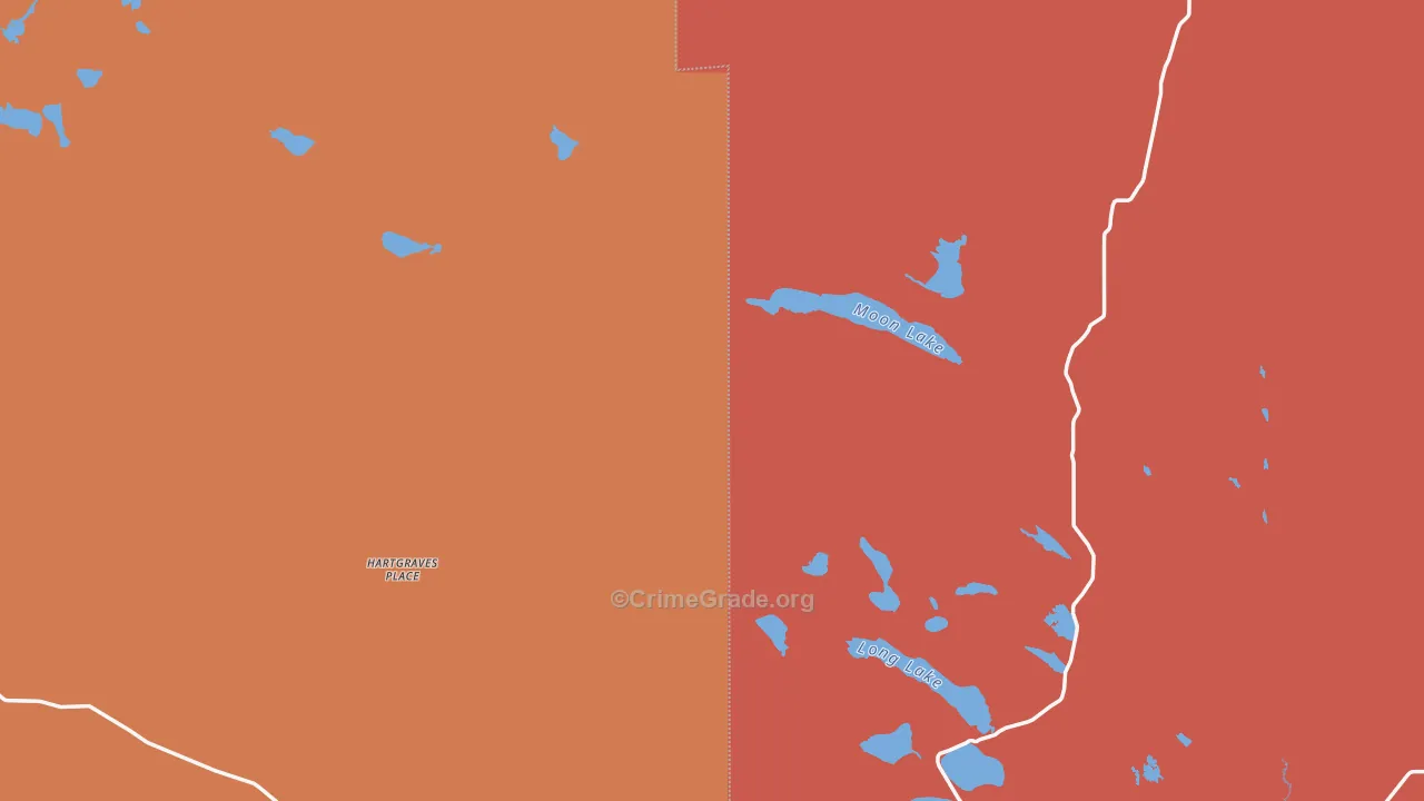 Elsmere, NE Map of Drug-Related Crime Rates