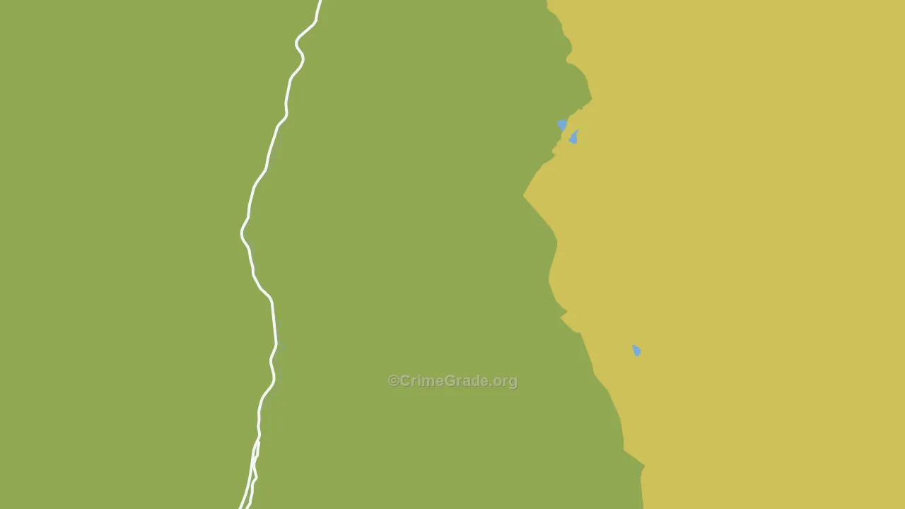 Emma, CO Map of Drug-Related Crime Rates
