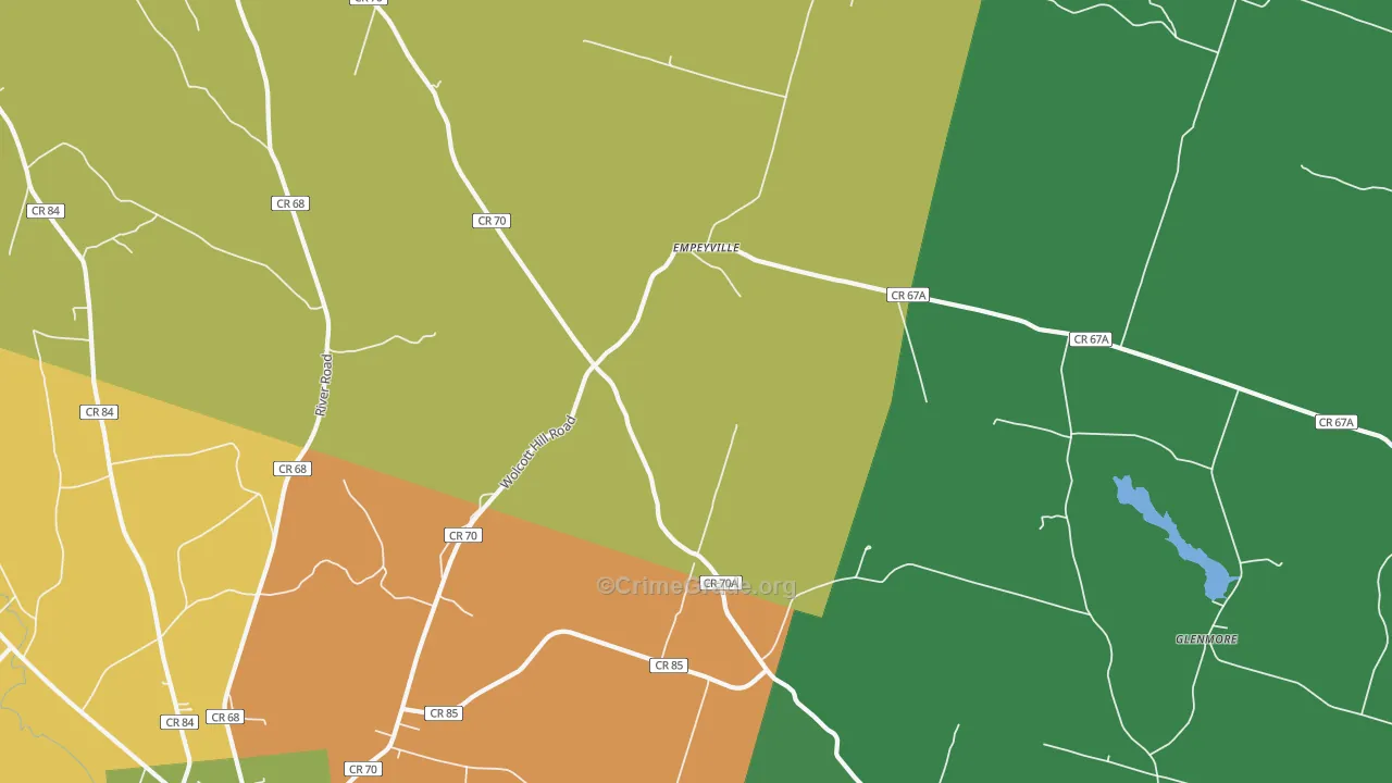 Empeyville, NY Map of Drug-Related Crime Rates