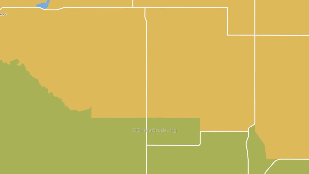 Epping, ND Map of Drug-Related Crime Rates