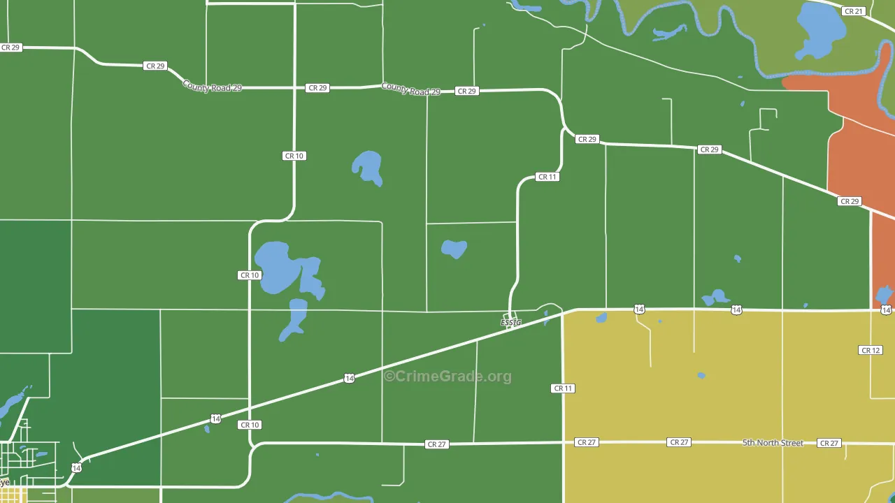 Essig, MN Map of Drug-Related Crime Rates