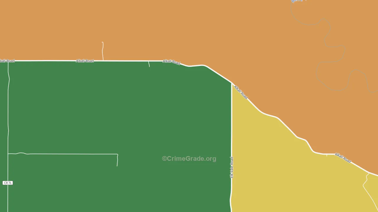 Fairpoint, SD Map of Drug-Related Crime Rates