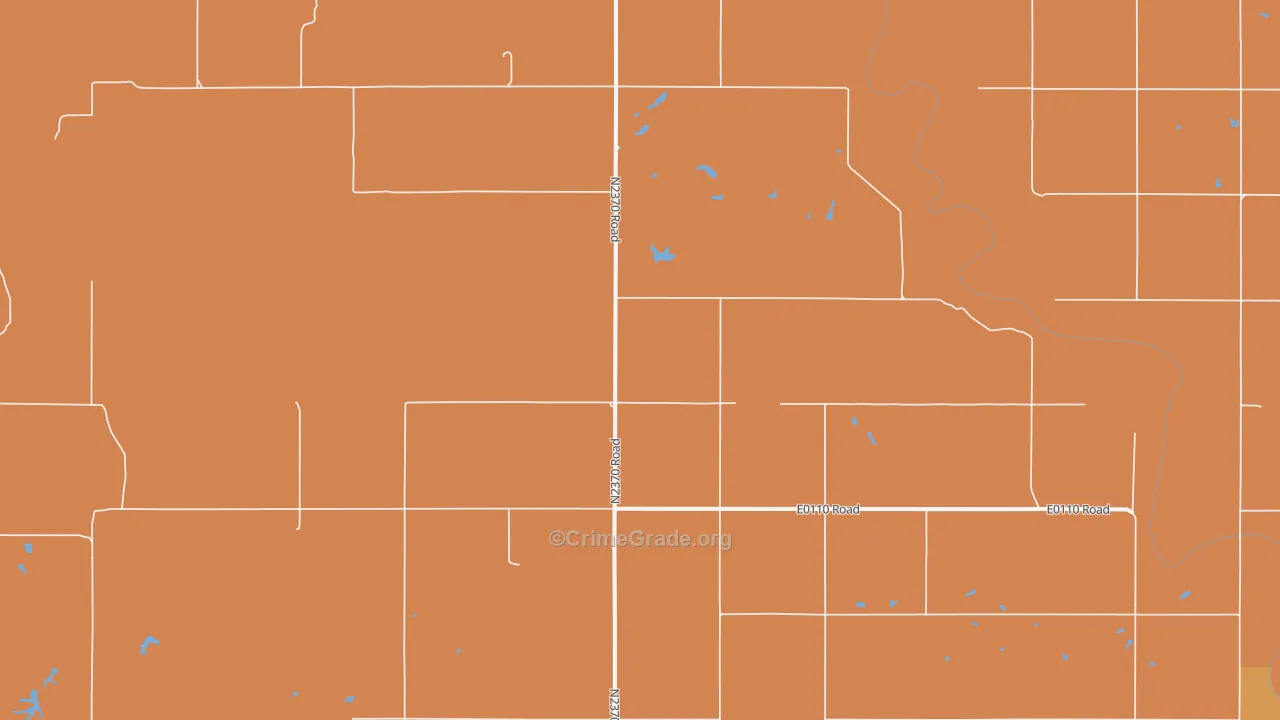 Fairvalley, OK Map of Drug-Related Crime Rates
