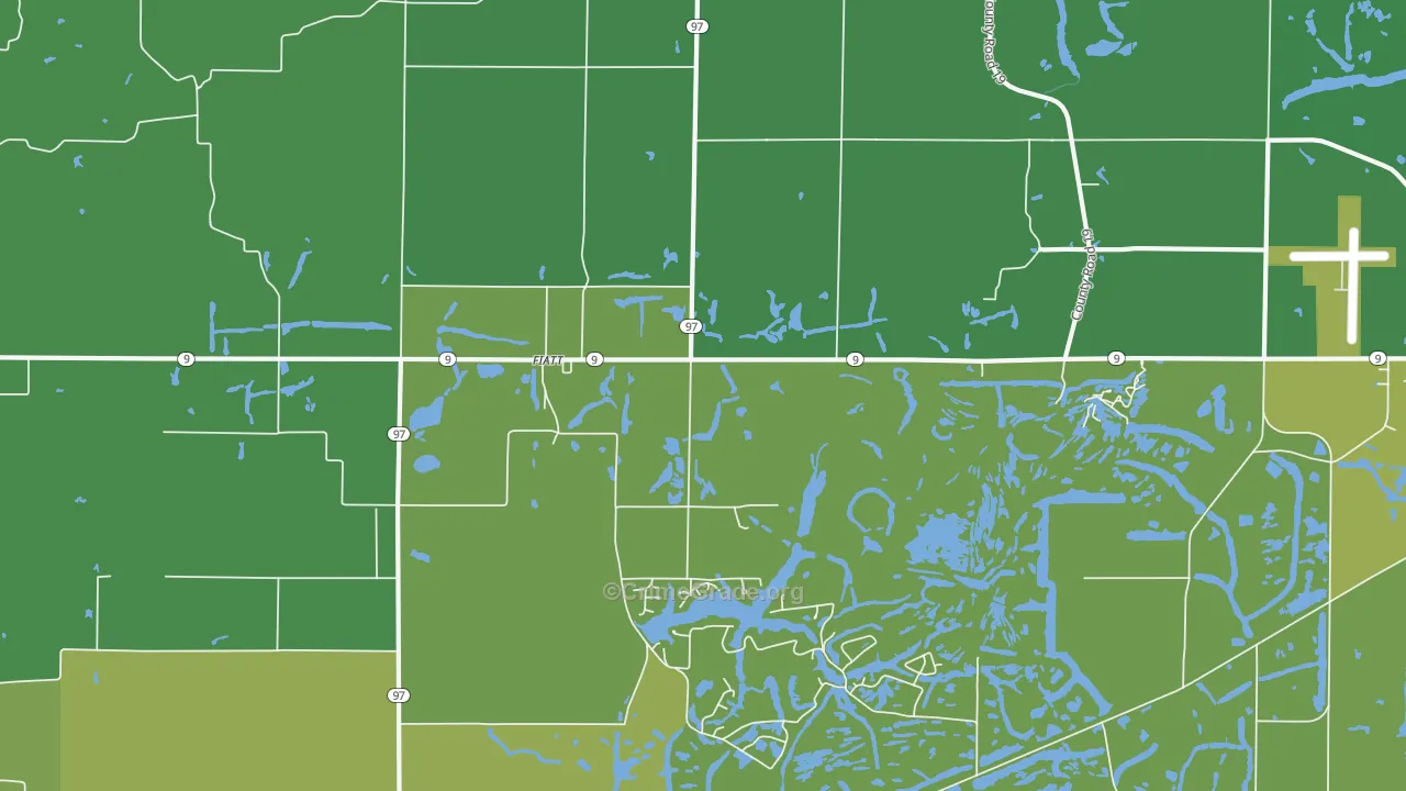 Fiatt, IL Map of Drug-Related Crime Rates