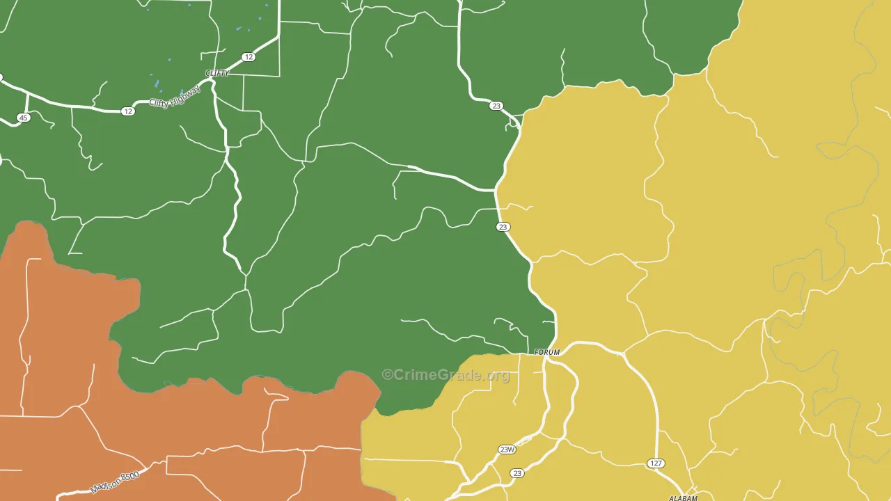 Forum, AR Map of Drug-Related Crime Rates