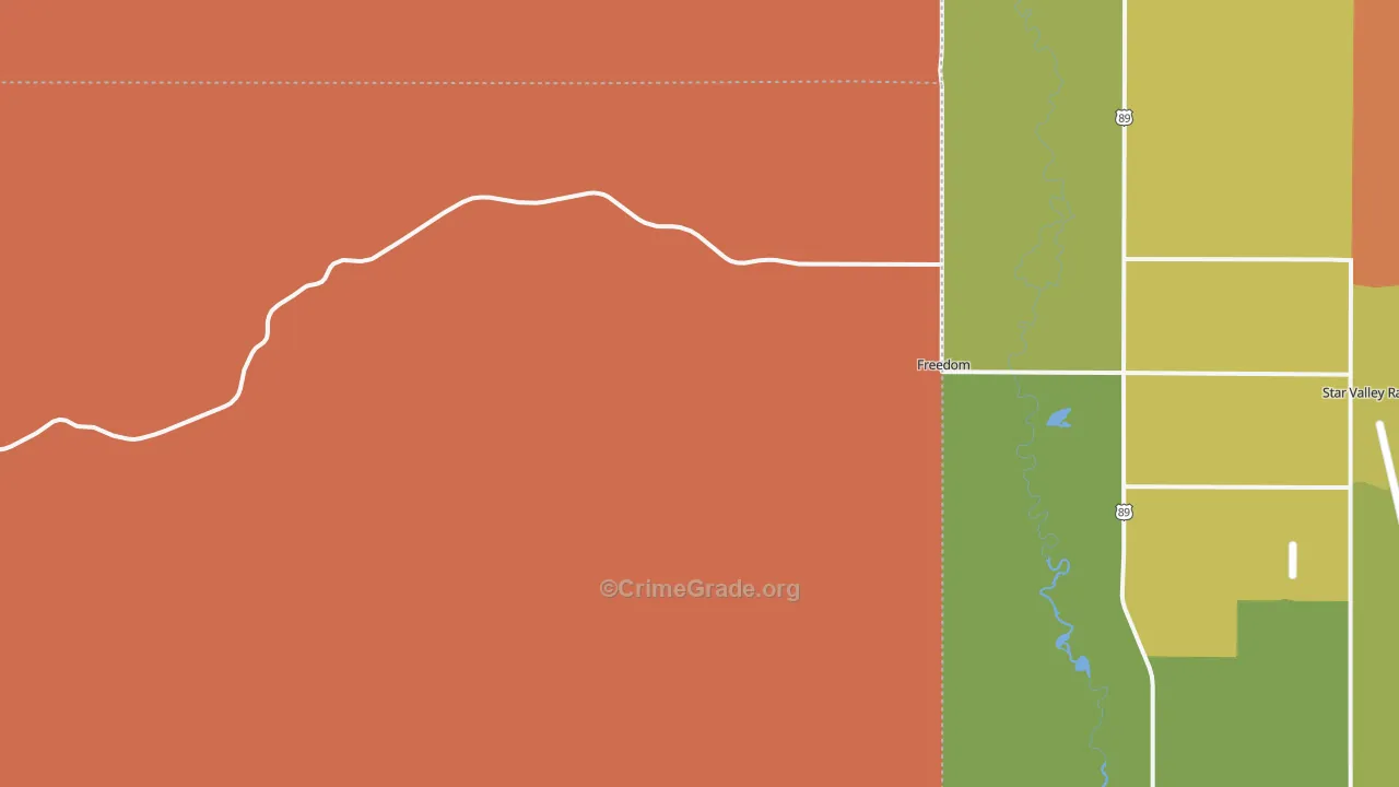 Freedom, ID Map of Drug-Related Crime Rates