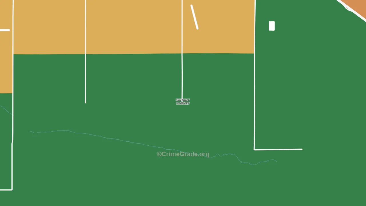 Friendly Corners, AZ Map of Drug-Related Crime Rates
