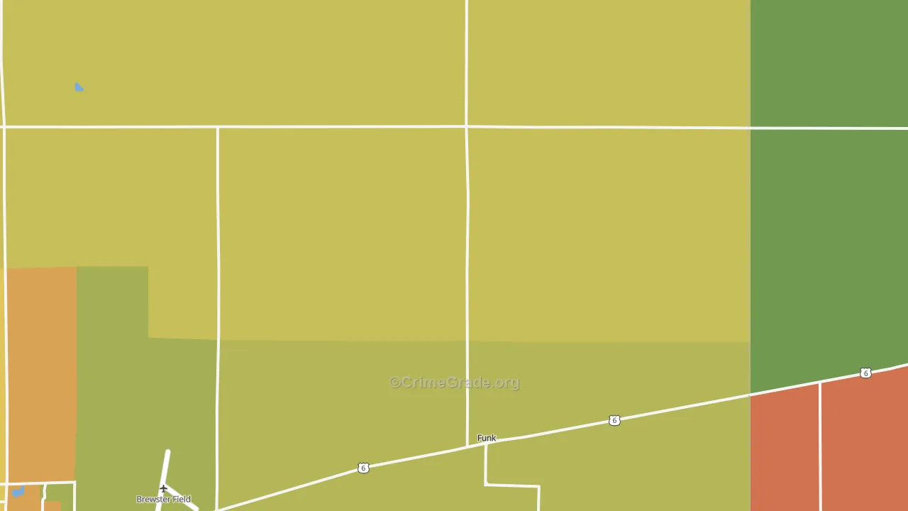 Funk, NE Map of Drug-Related Crime Rates