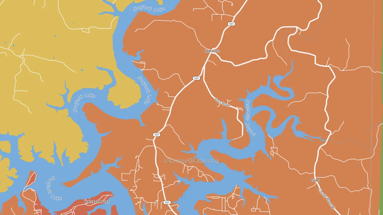 Gamaliel, AR Map of Drug-Related Crime Rates