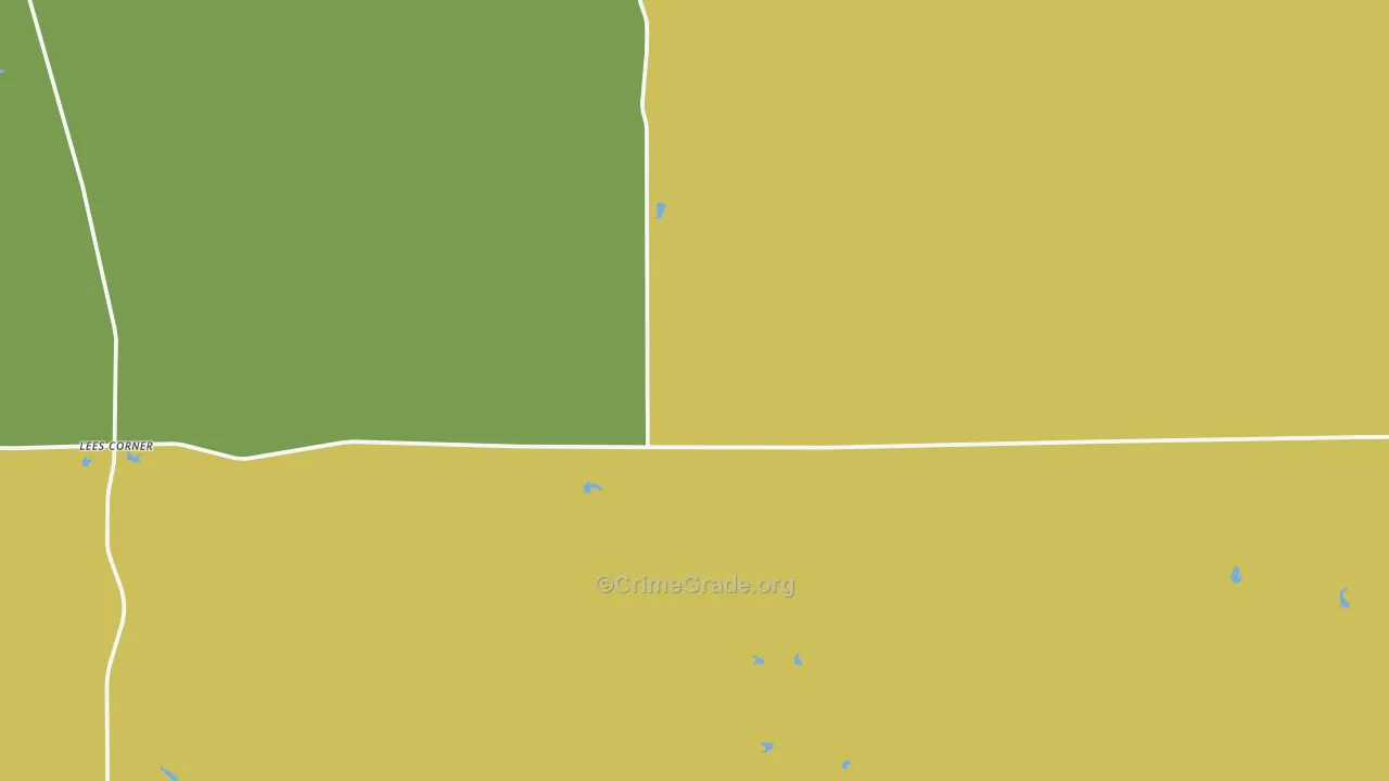 Gann Valley, SD Map of Drug-Related Crime Rates