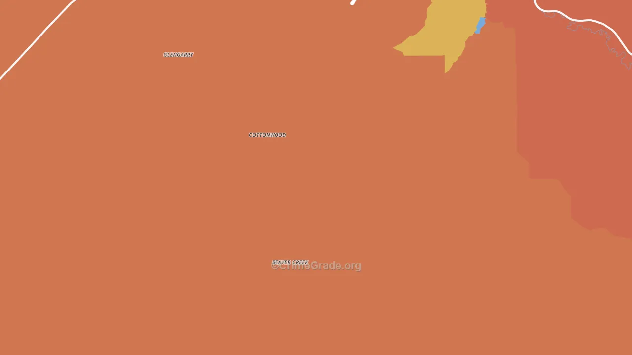 Garneill, MT Map of Drug-Related Crime Rates