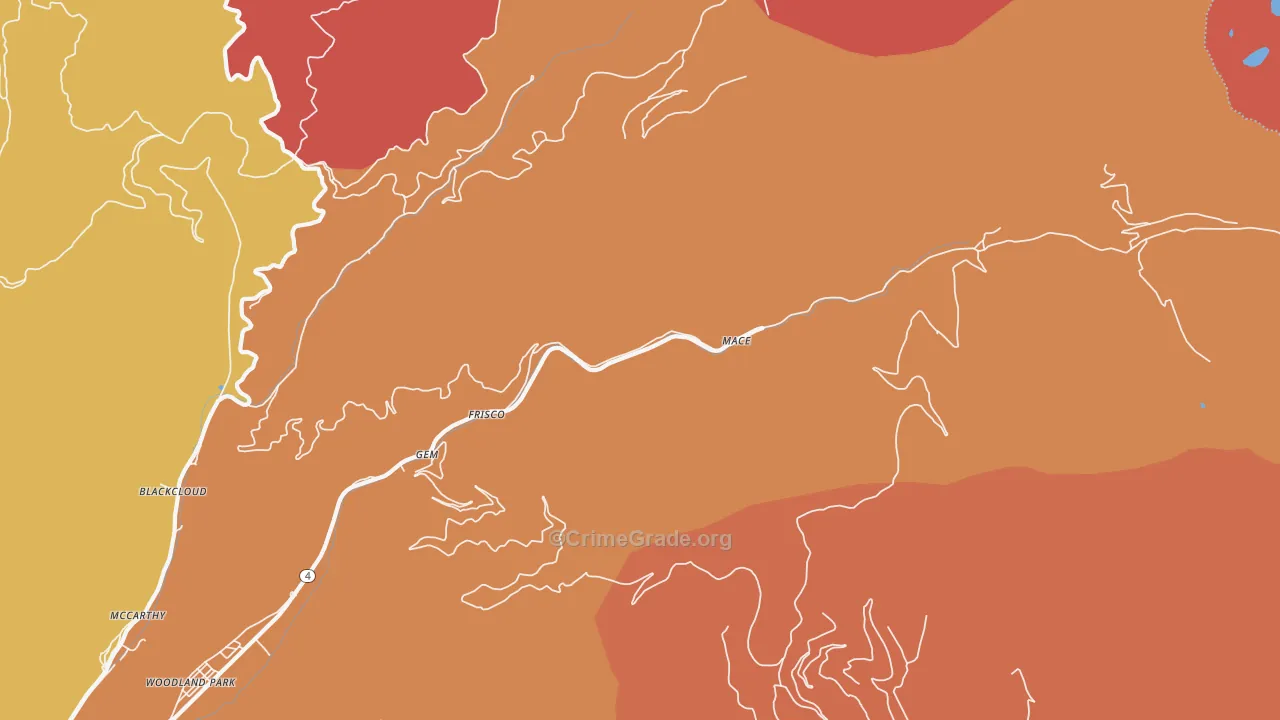 Gem, ID Map of Drug-Related Crime Rates