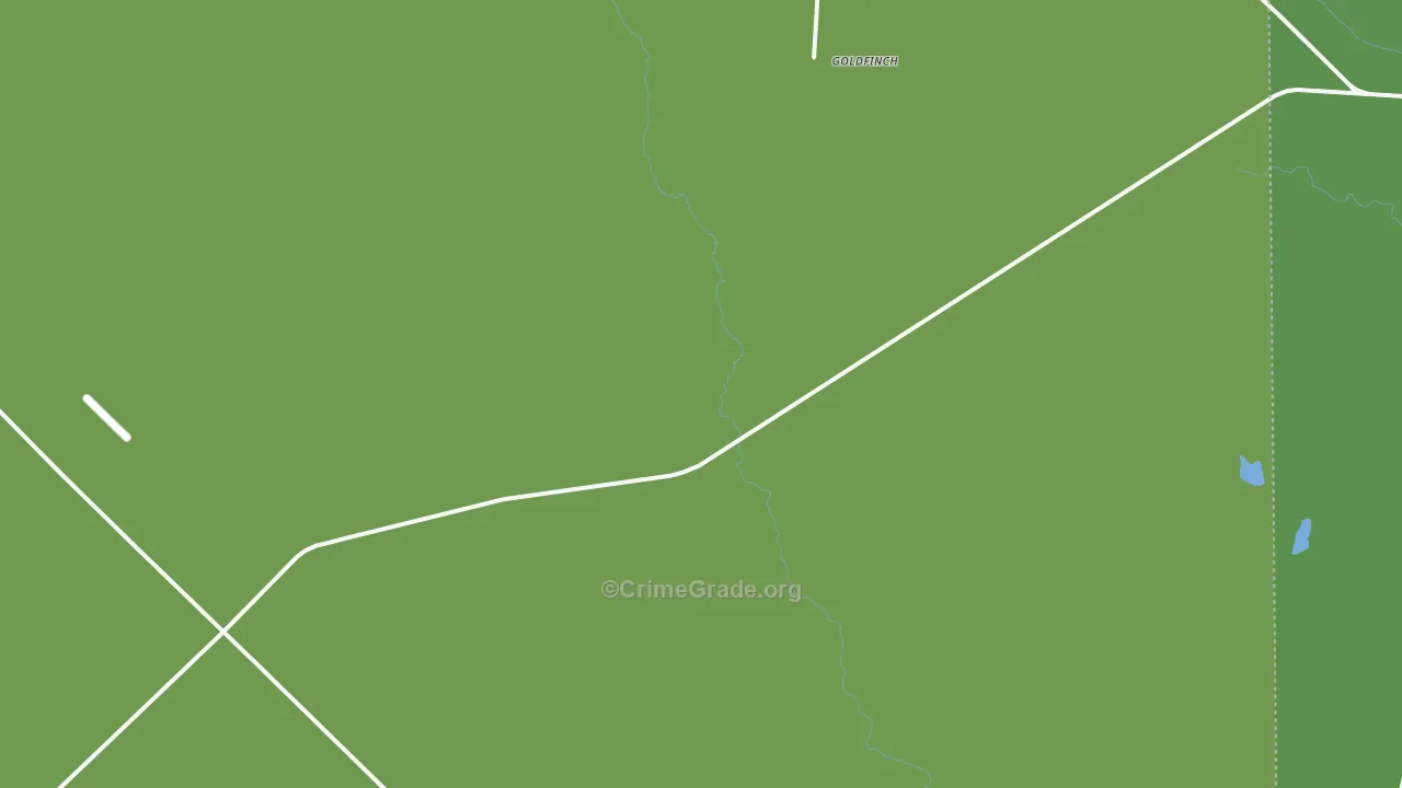 Goldfinch, TX Map of Drug-Related Crime Rates