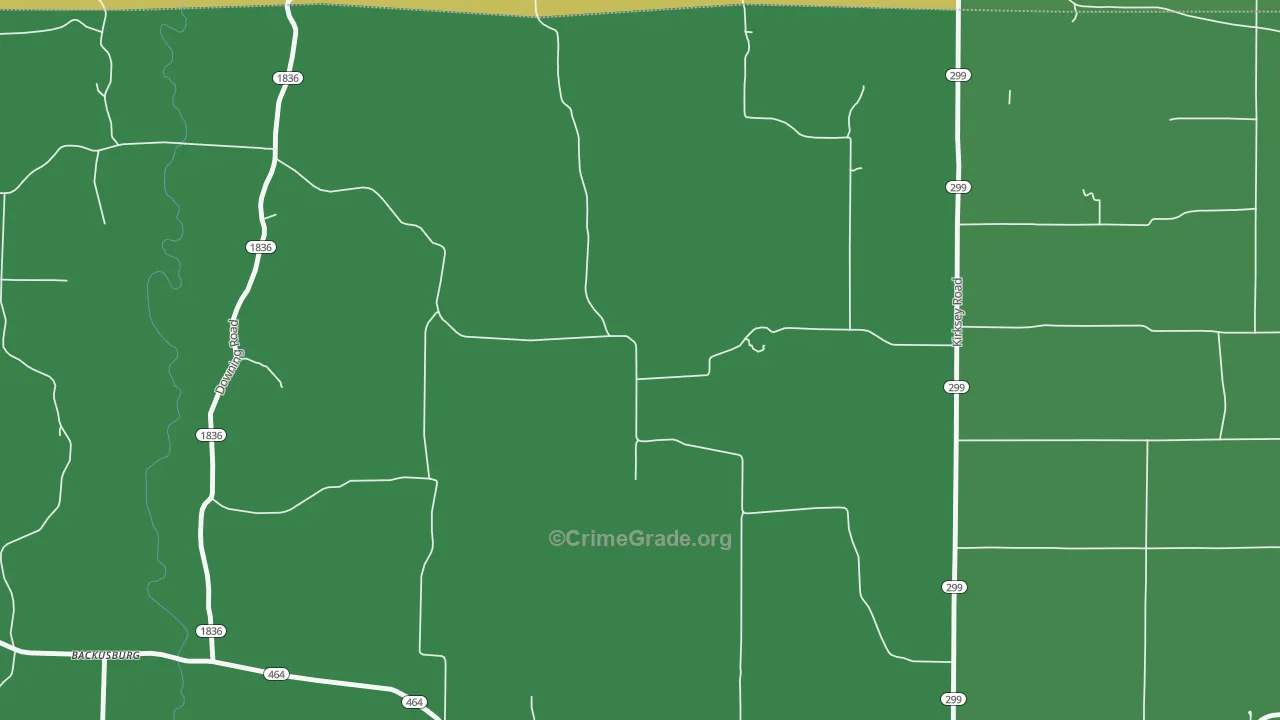 Golo, KY Map of Drug-Related Crime Rates