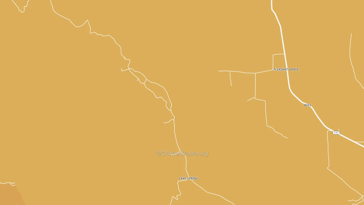 Gonce, AL Map of Drug-Related Crime Rates