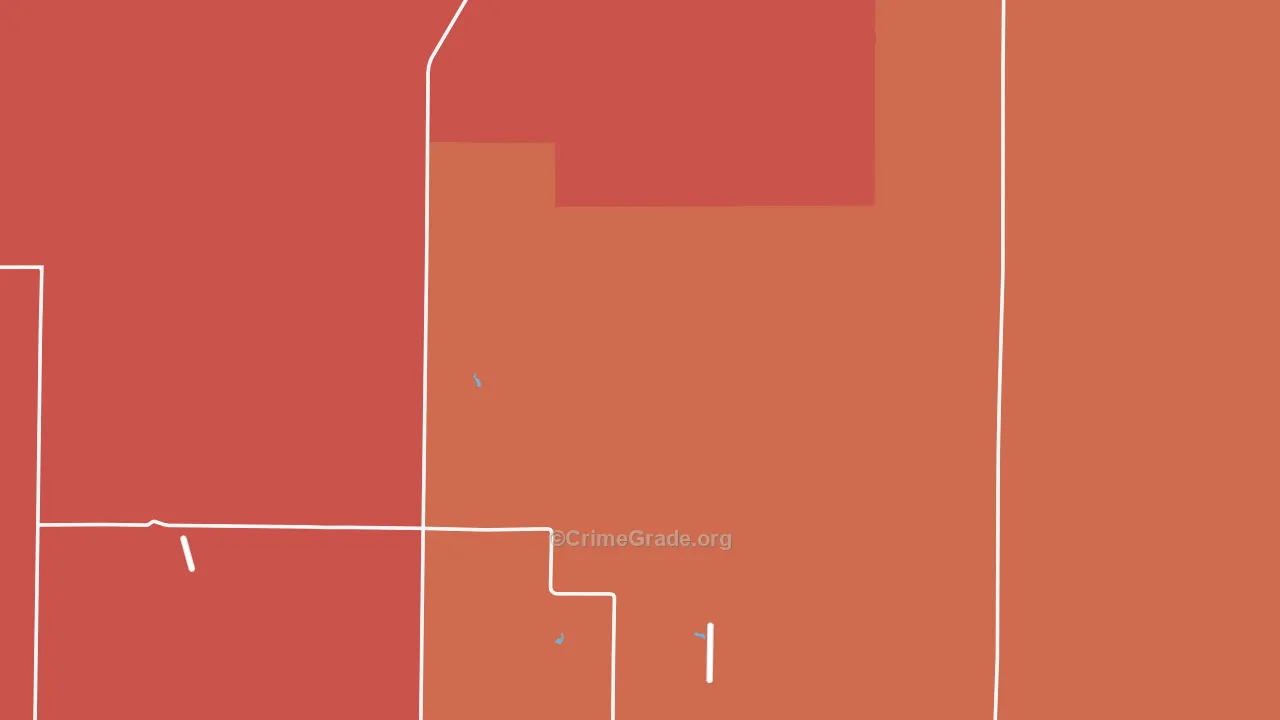 Gove, KS Map of Drug-Related Crime Rates