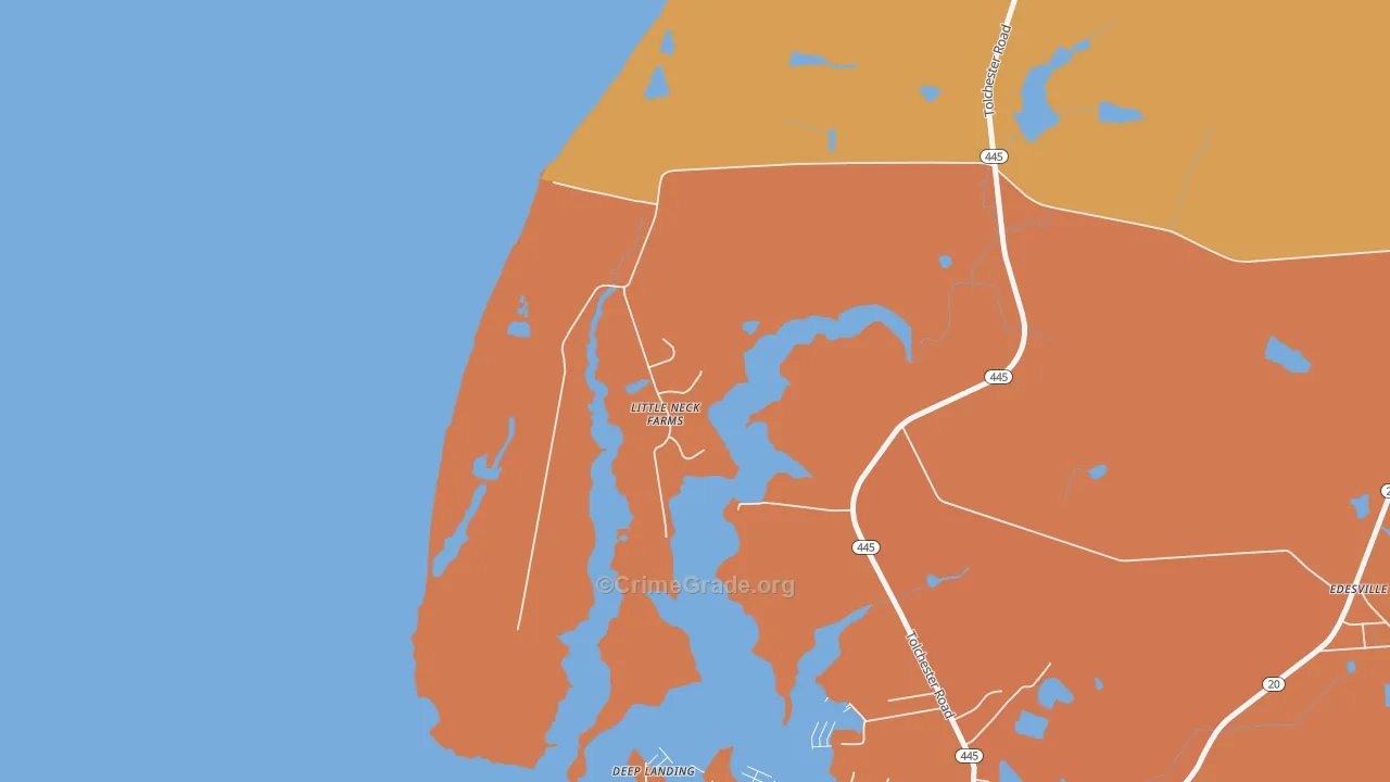 Gratitude, MD Map of Drug-Related Crime Rates