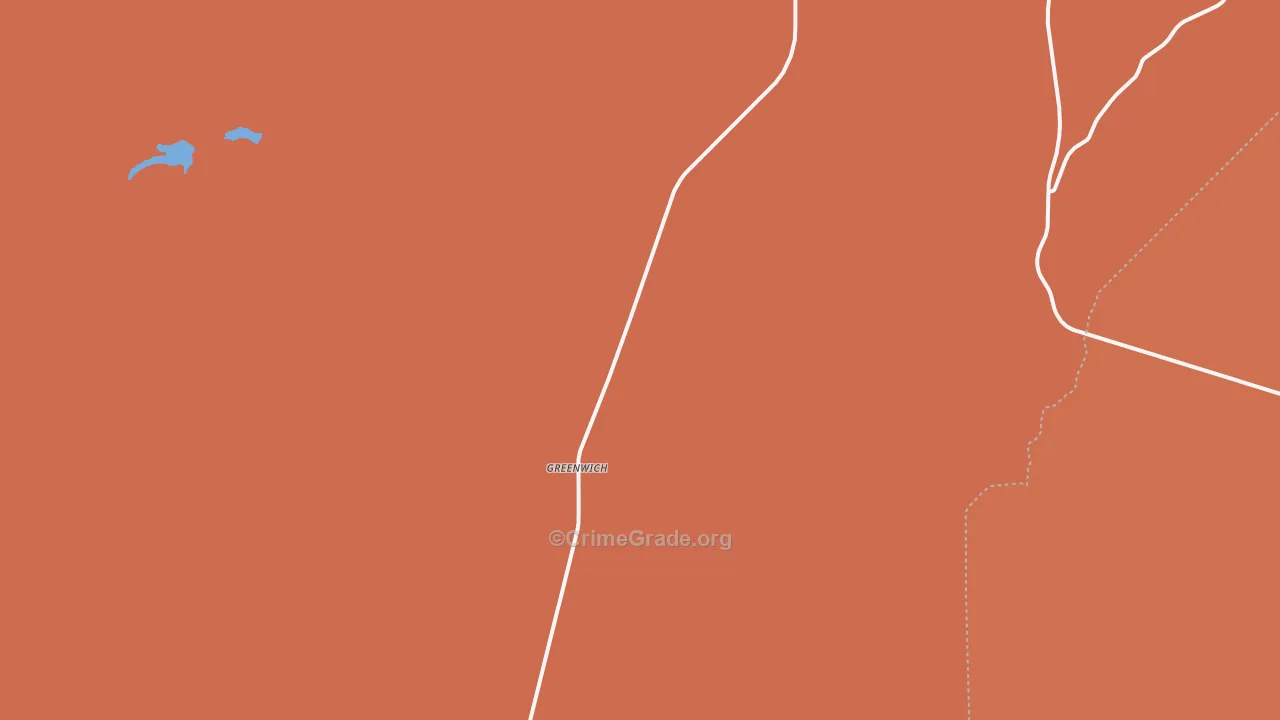 Greenwich, UT Map of Drug-Related Crime Rates