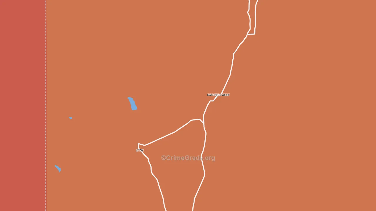 Grouse Creek, UT Map of Drug-Related Crime Rates