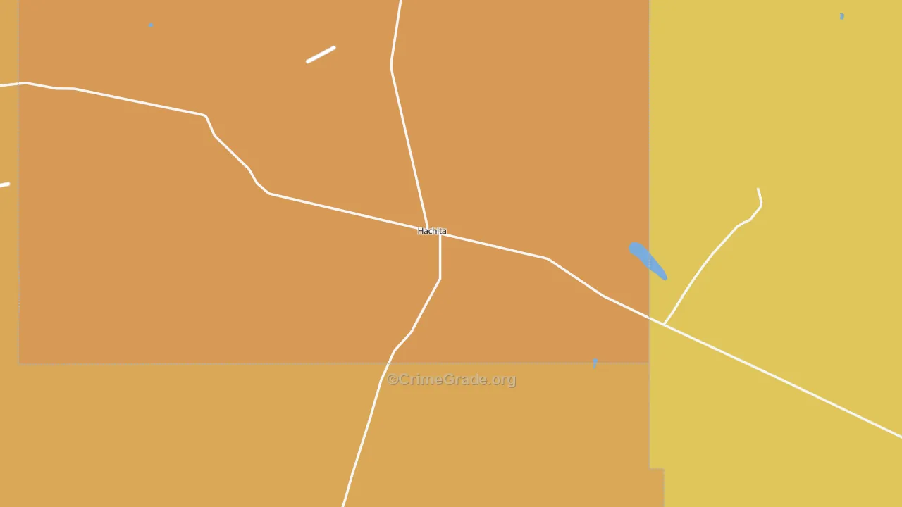 Hachita, NM Map of Drug-Related Crime Rates